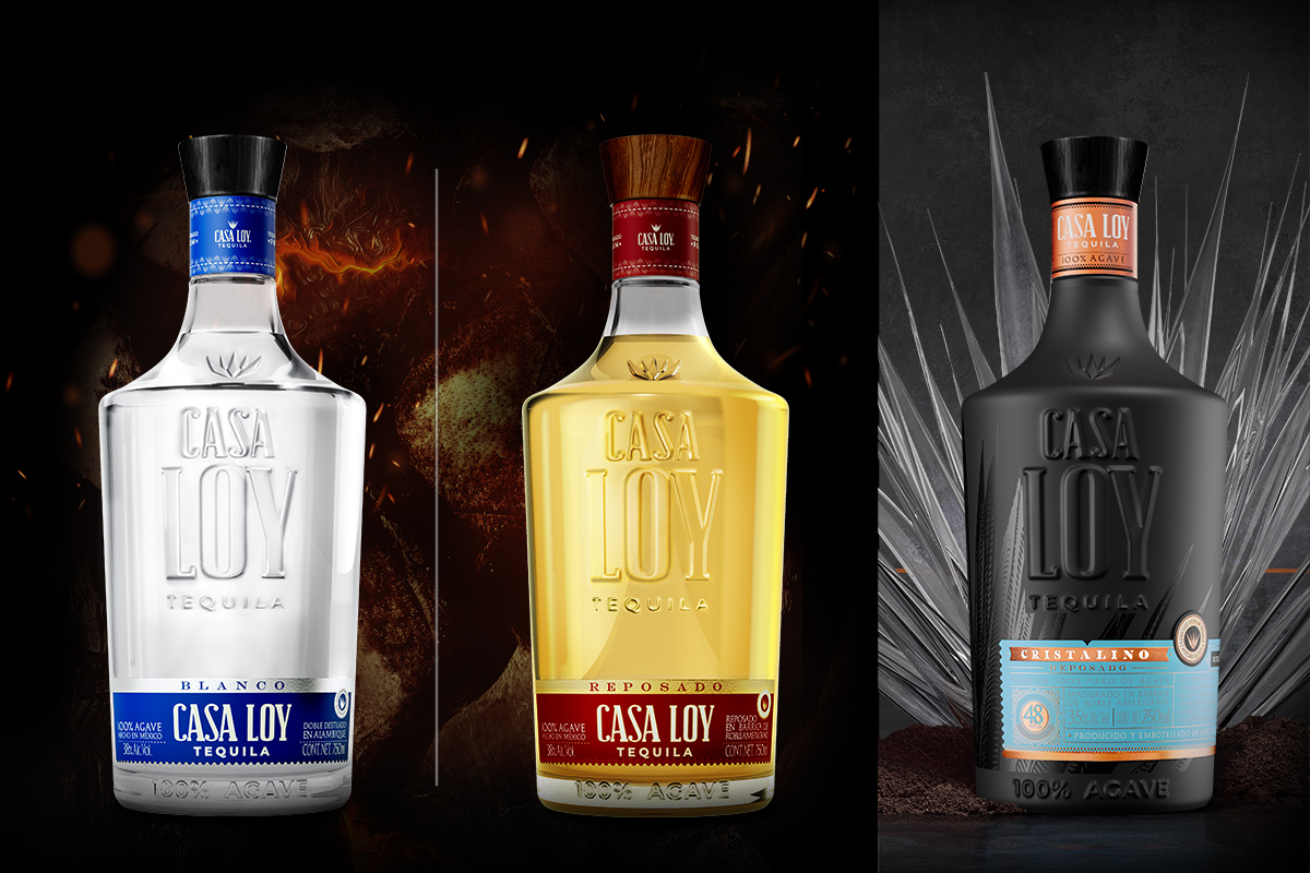 Casa Loy: tequila blanco, tequila reposado, tequila cristalino